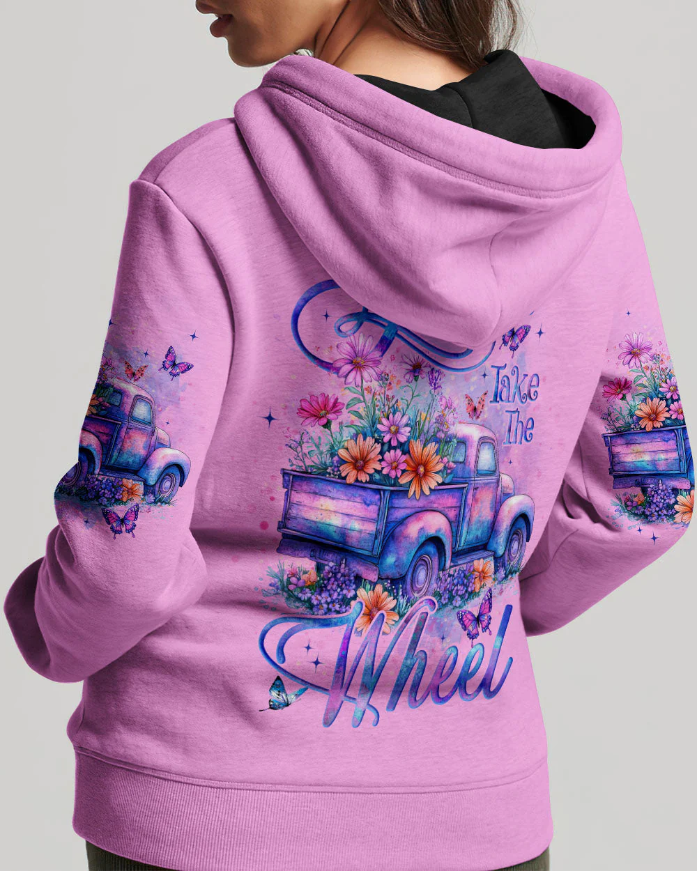 Jesus Take The Wheel Women's All Over Print Shirt - 0905254 - Image 6