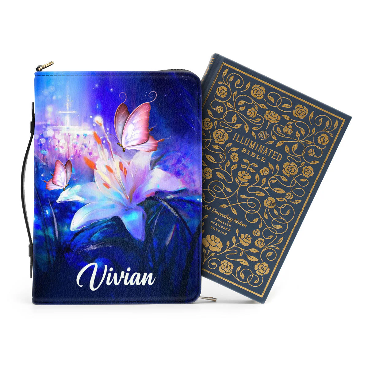 Jesus The Way The Truth The Life - Scripture Gifts For Women Of God - Personalized Bible Covers - AT4080607 - Image 3