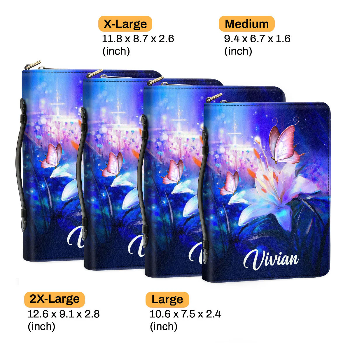 Jesus The Way The Truth The Life - Scripture Gifts For Women Of God - Personalized Bible Covers - AT4080607 - Image 6