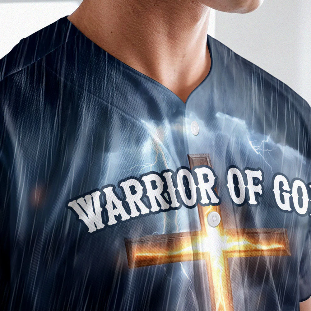 Jesus Warrior Of God Baseball Jersey Bundle - Image 6