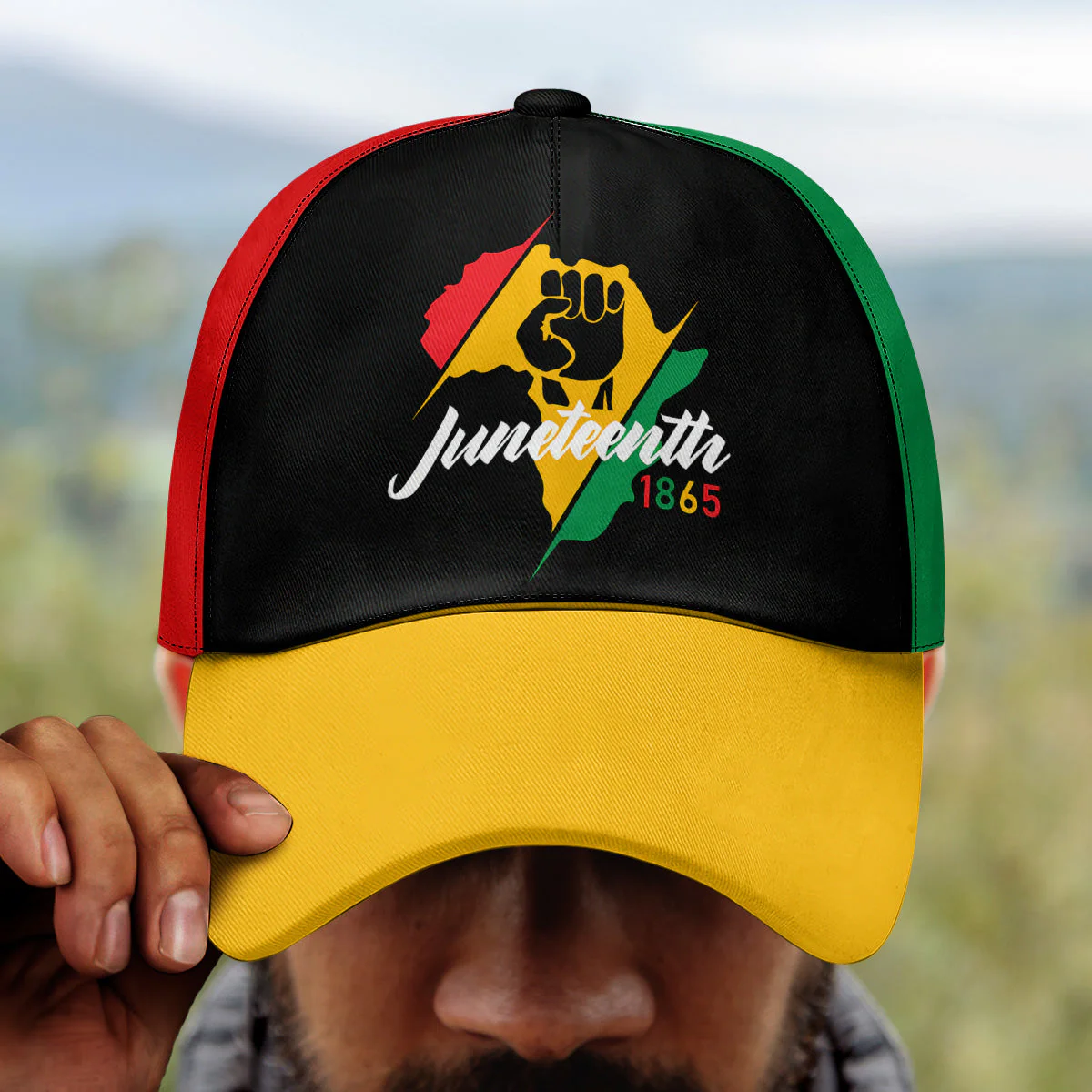 Juneteenth 1865 - Classic Cap - Juneteenth, Black - Image 2