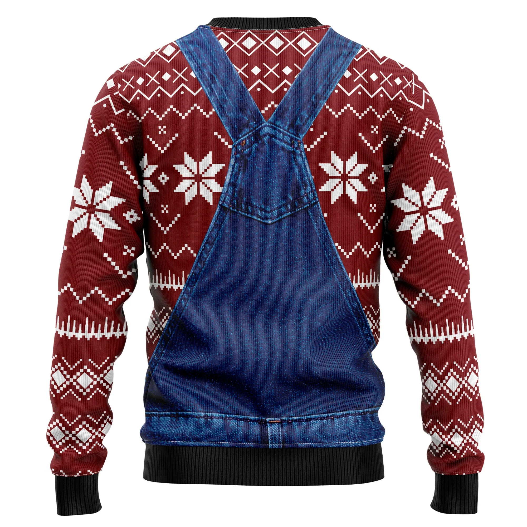 Just A Girl Who Loves Christmas And Goats - Funny Ugly Christmas Sweater - Image 7