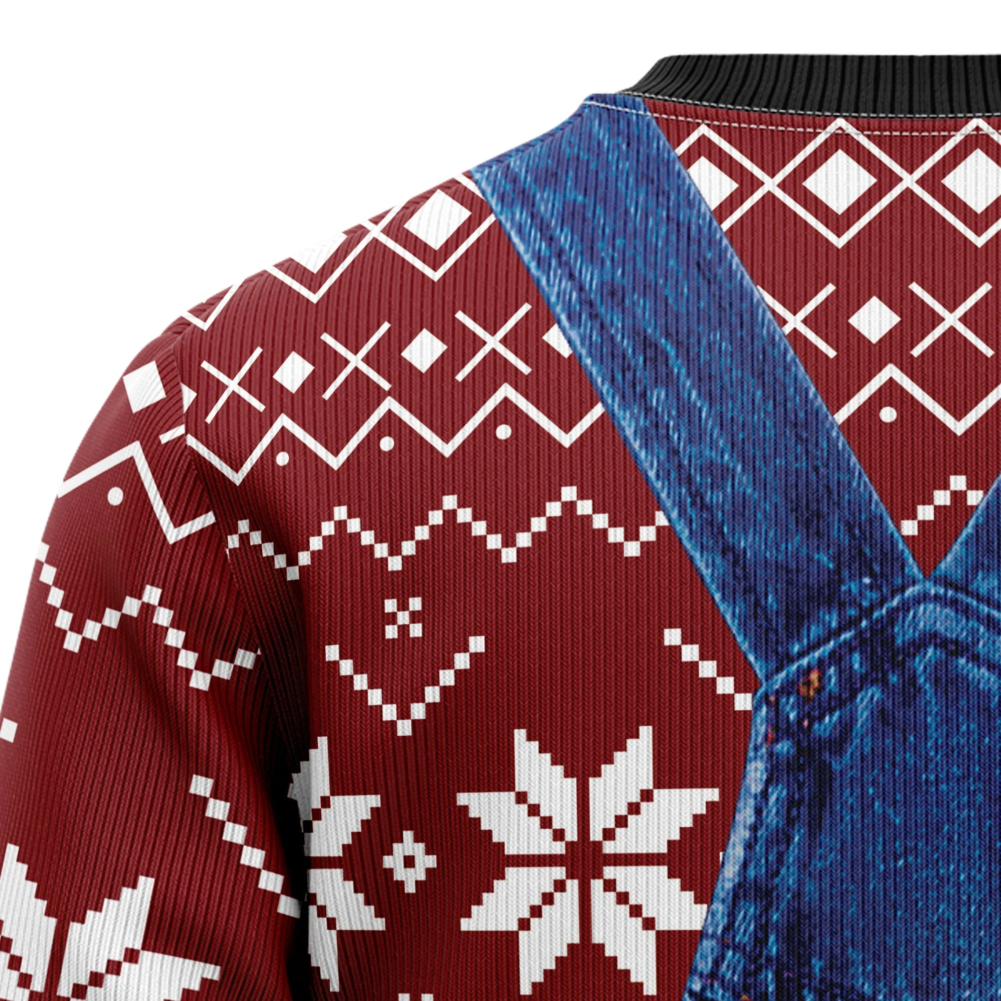 Just A Girl Who Loves Christmas And Goats - Funny Ugly Christmas Sweater - Image 8