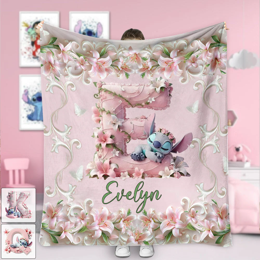 Just A Girl Who Loves Sti - Personalized Blanket - Gift For Her, Daughter HH01