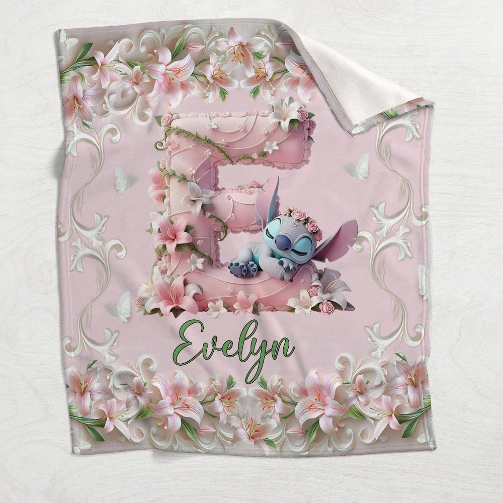 Just A Girl Who Loves Sti - Personalized Blanket - Gift For Her, Daughter HH01 - Image 4