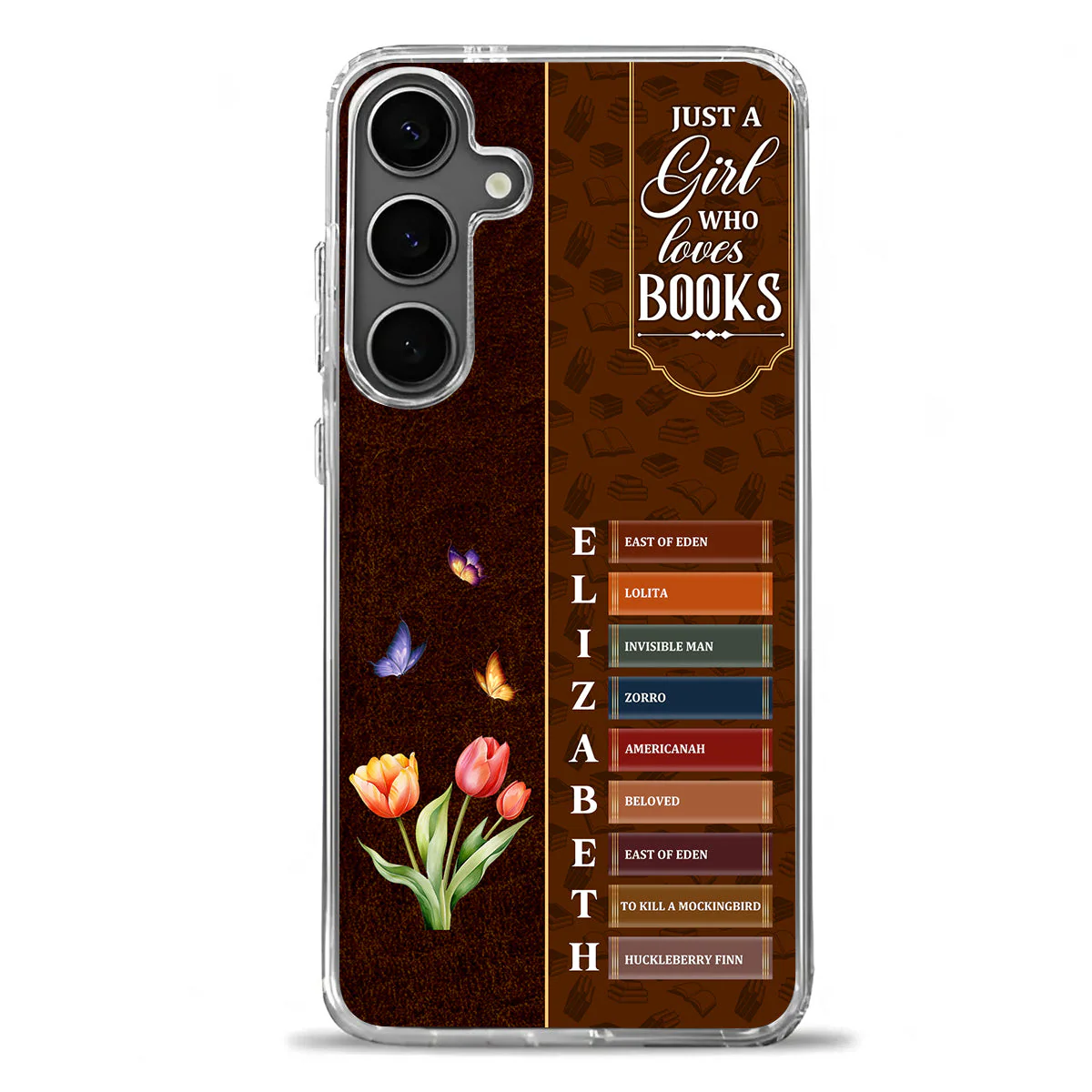 Just A Girl Who Loves To Read Banned Books V2- Personalized Phone Case - Gift For Book Lover, Reader HH01 - Image 2