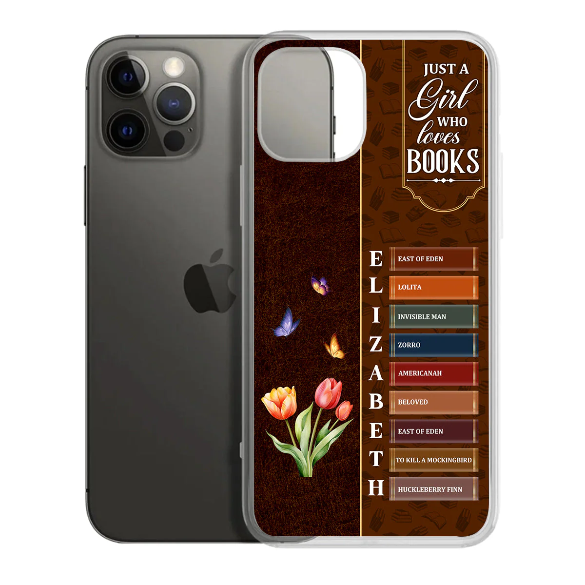 Just A Girl Who Loves To Read Banned Books V2- Personalized Phone Case - Gift For Book Lover, Reader HH01 - Image 7