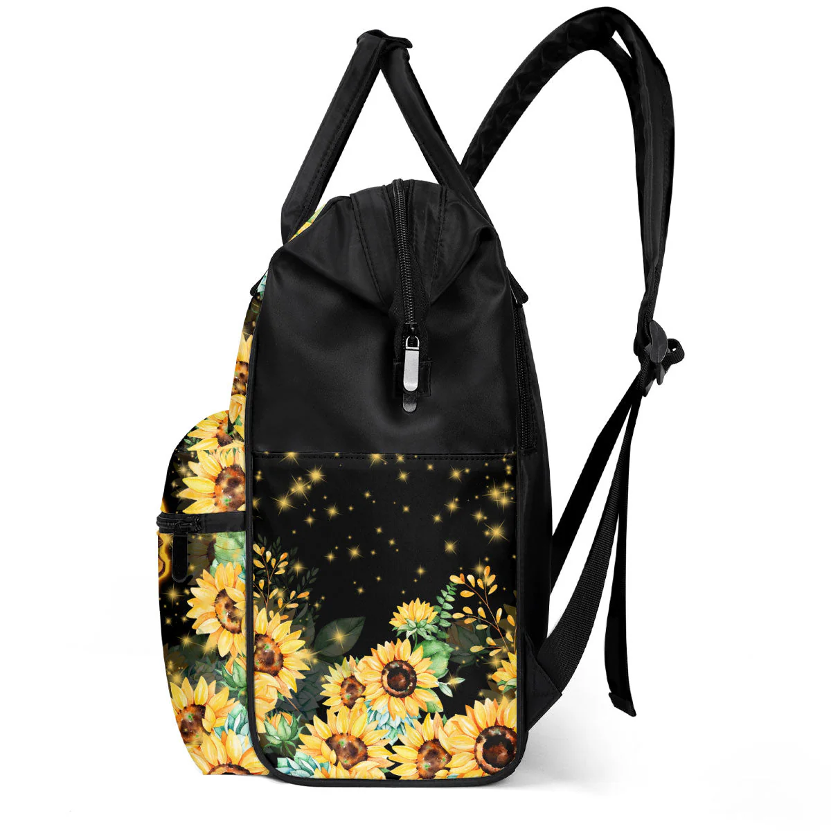 Just A Little Ray Of Pitch Black - Personalized Duckbilled Backpack - Gift For Black Queen | HH01 - Image 2