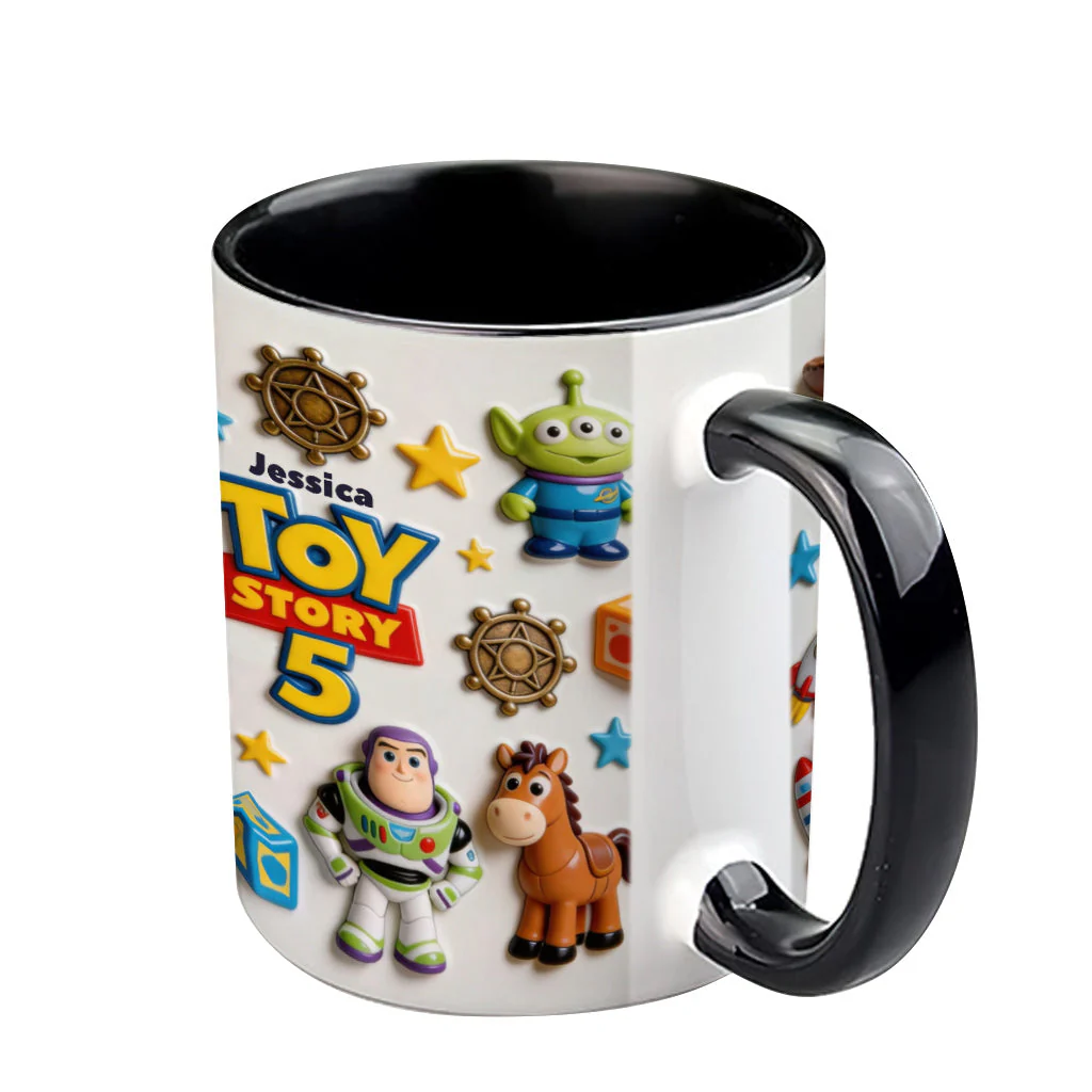 Just Loves Cowboy Story - Personalized Accent Mug - Gift For Fan Movies HH01 - Image 5