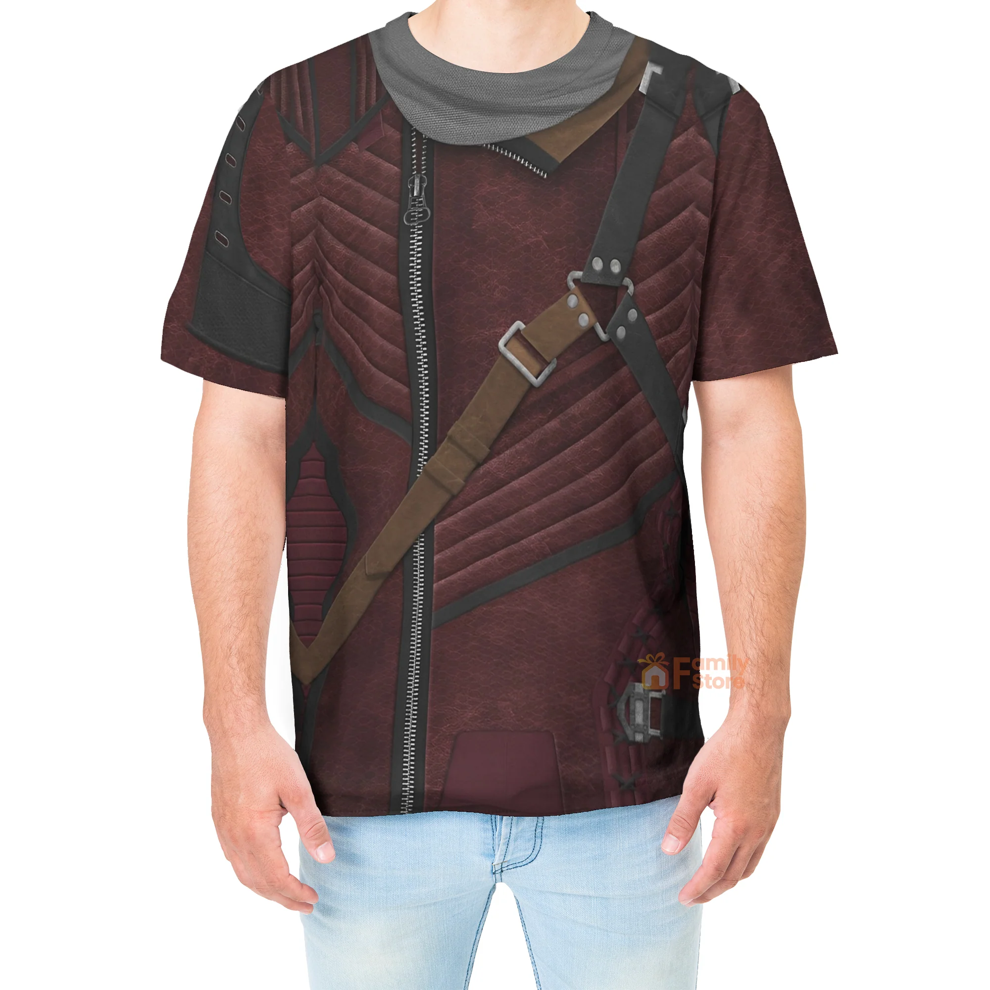 Kraglin Obfonteri Guardians Of The Galaxy Vol. 3 Costume T-Shirt - Image 4