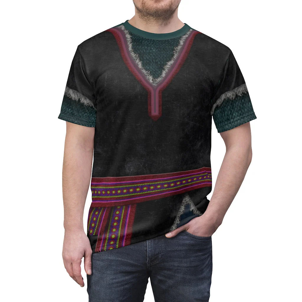 Kristoff, Frozen Costume T-Shirt - Image 4
