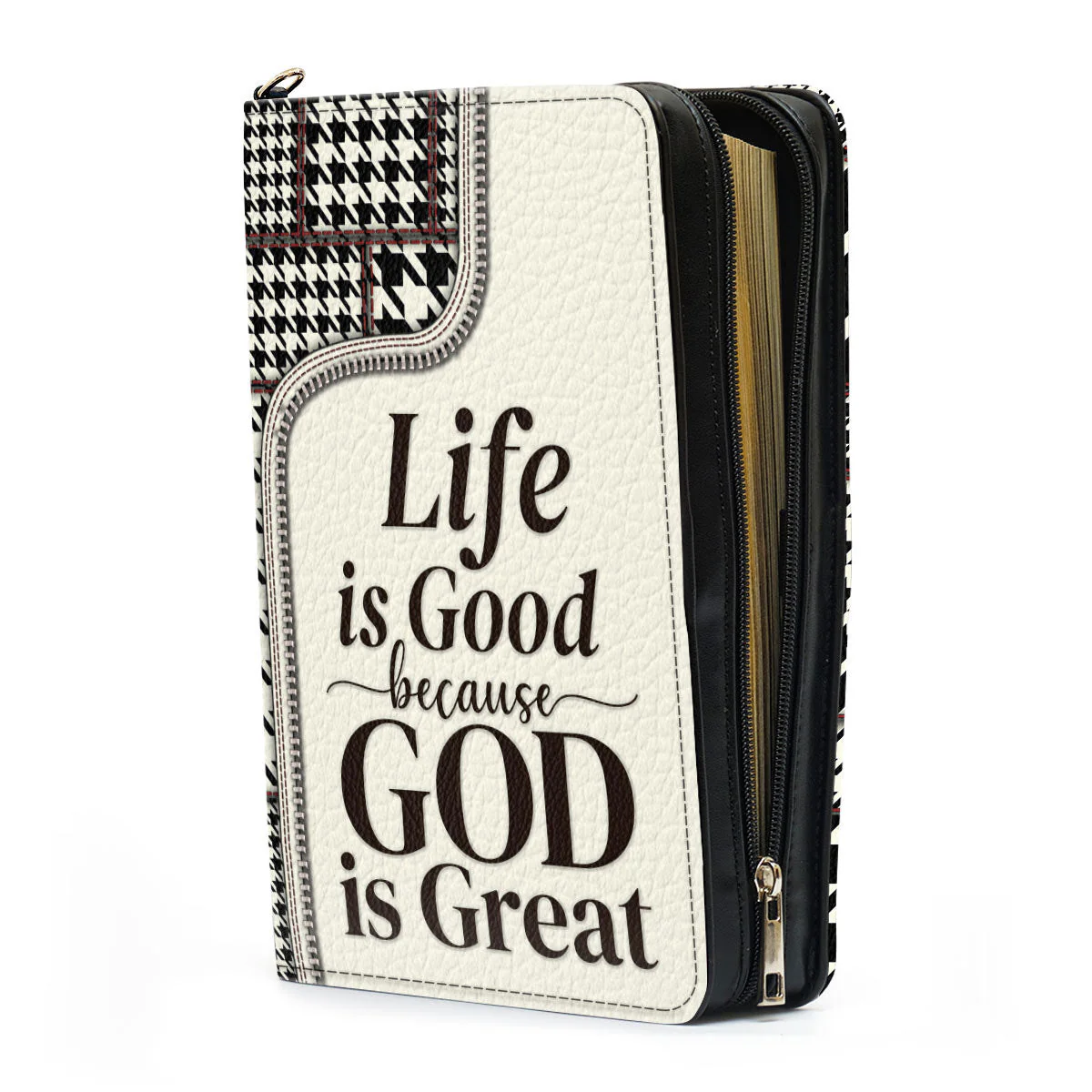 Life Is Good Because God Is Great - Unique Personalized Bible Covers - AT4081325 - Image 4