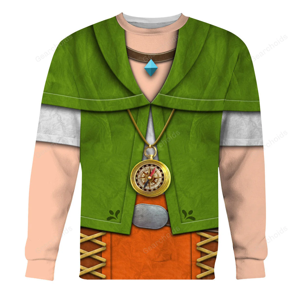 Linkle Attire Hoodie Sweatshirt Sweatpants ZDHS09 - Image 4
