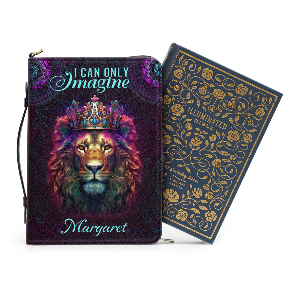 Lion I Can Only Imagine - Awesome Personalized Bible Covers - AT4081227 - Image 3