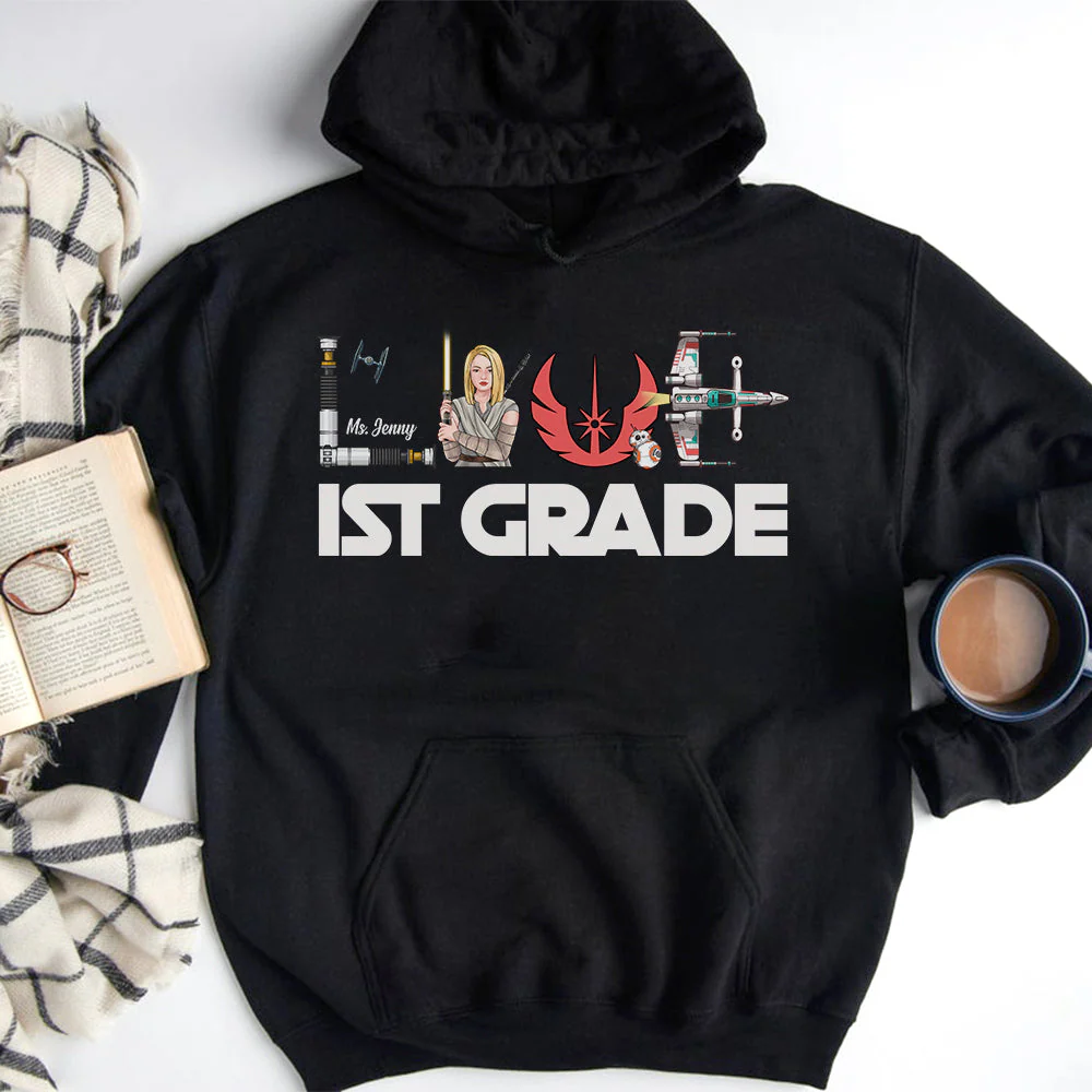 Love Back To School First Day Of School - Personalized Shirt | CL09 TD118 - Image 2