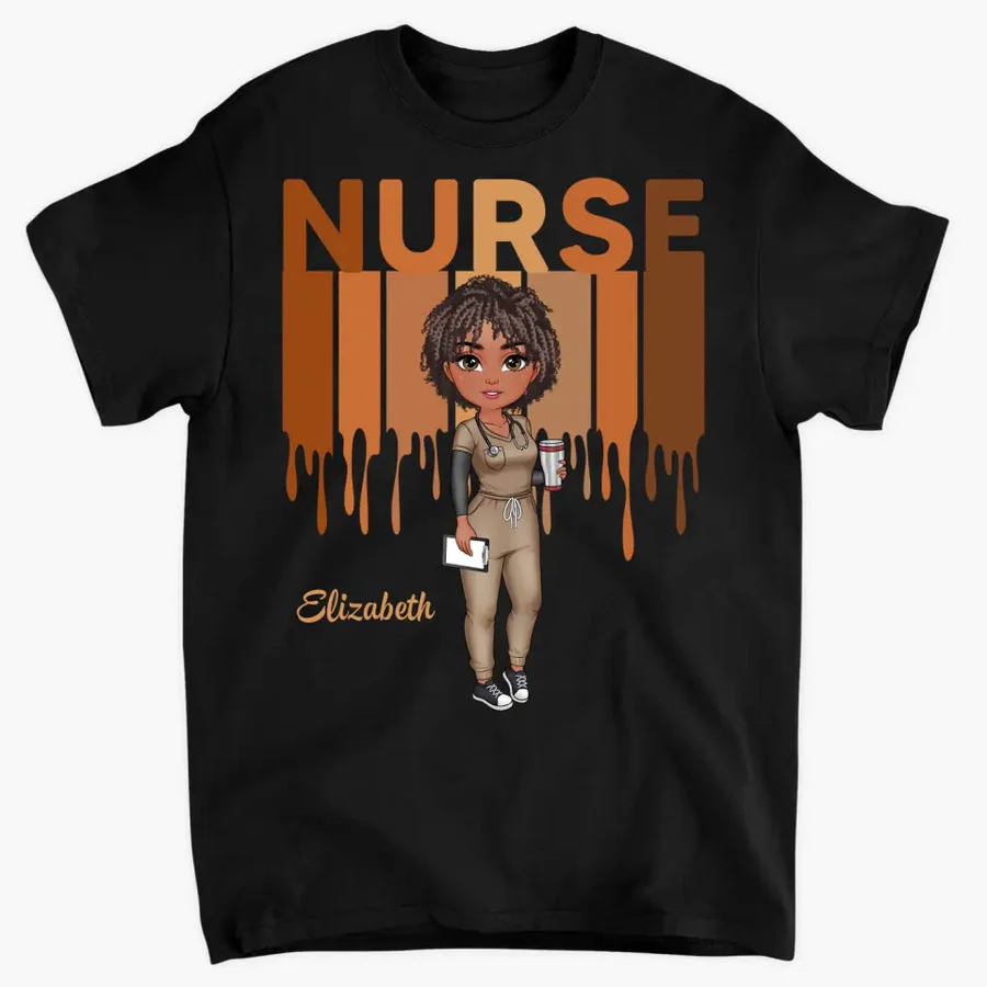 Love Nurse Life - Personalized T-Shirt- Gift For Nurse | NR4 HH01