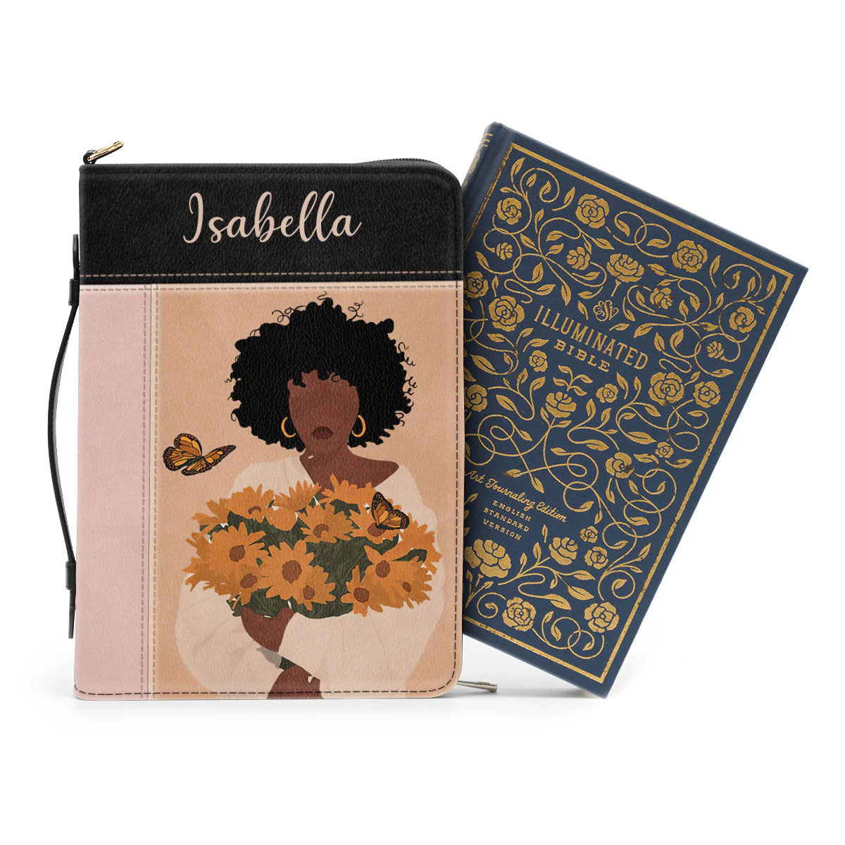 Lovely I Put My Faith In God - Thoughtful Gift For Christians - Personalized Bible Covers - AT4082453 - Image 3