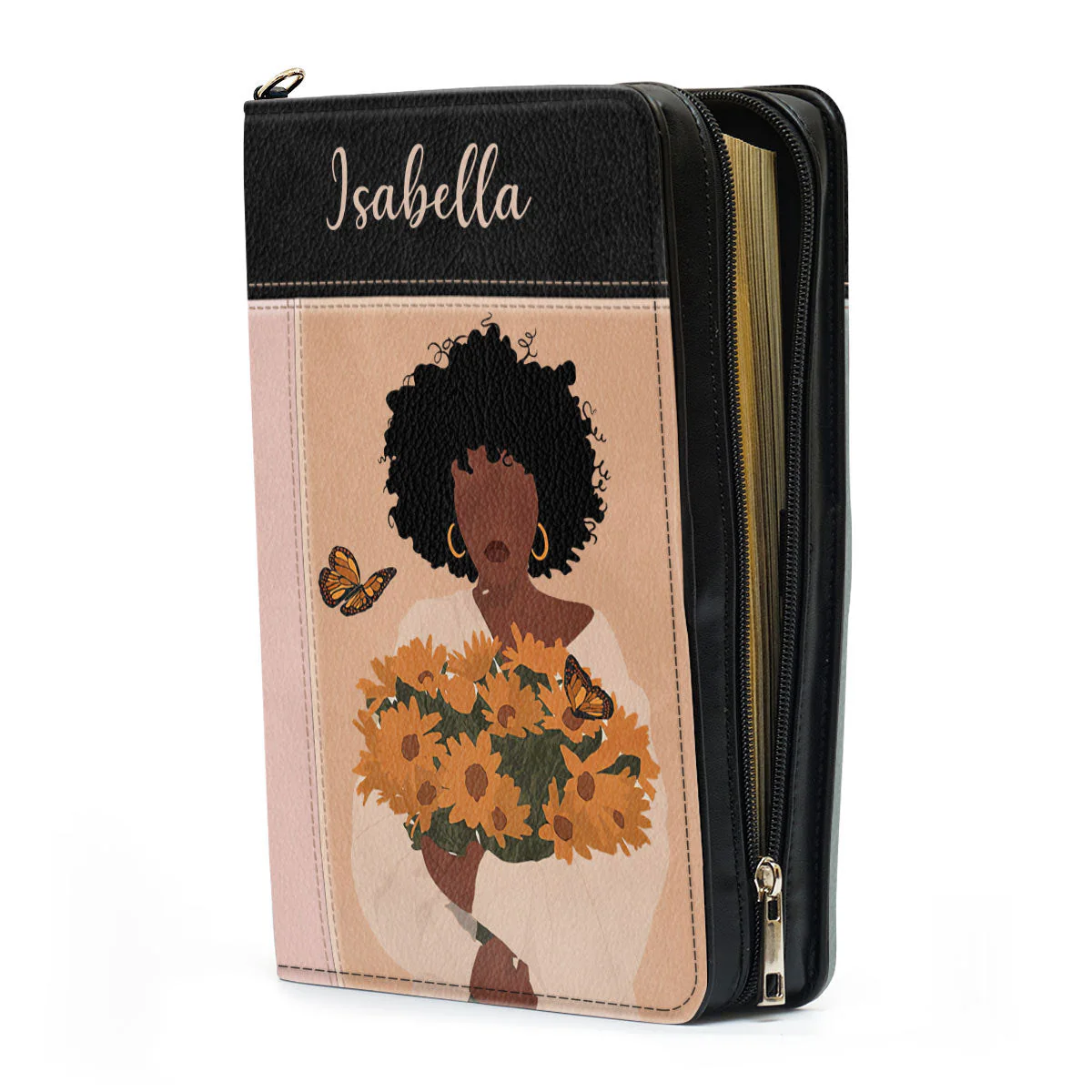 Lovely I Put My Faith In God - Thoughtful Gift For Christians - Personalized Bible Covers - AT4082453 - Image 4