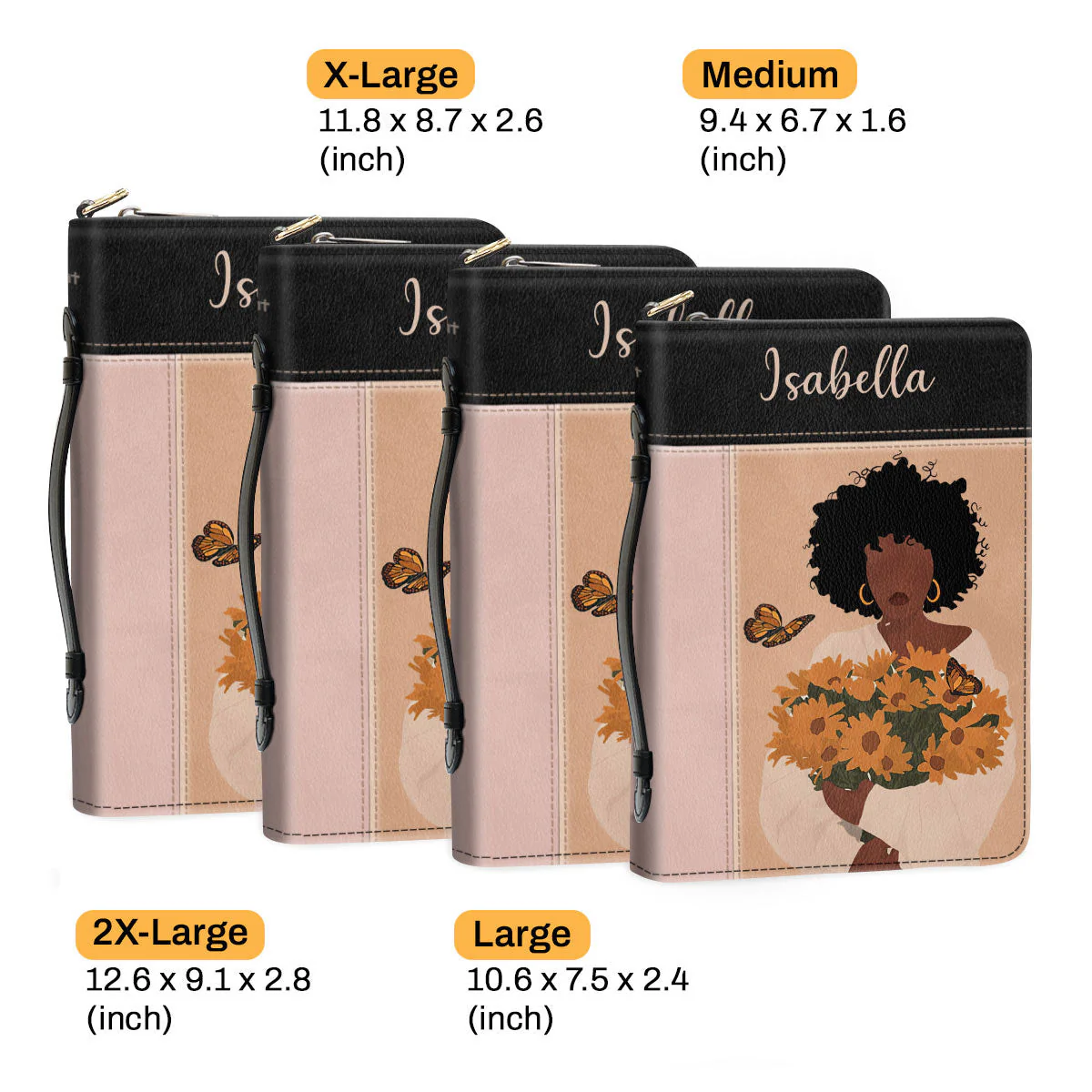 Lovely I Put My Faith In God - Thoughtful Gift For Christians - Personalized Bible Covers - AT4082453 - Image 6