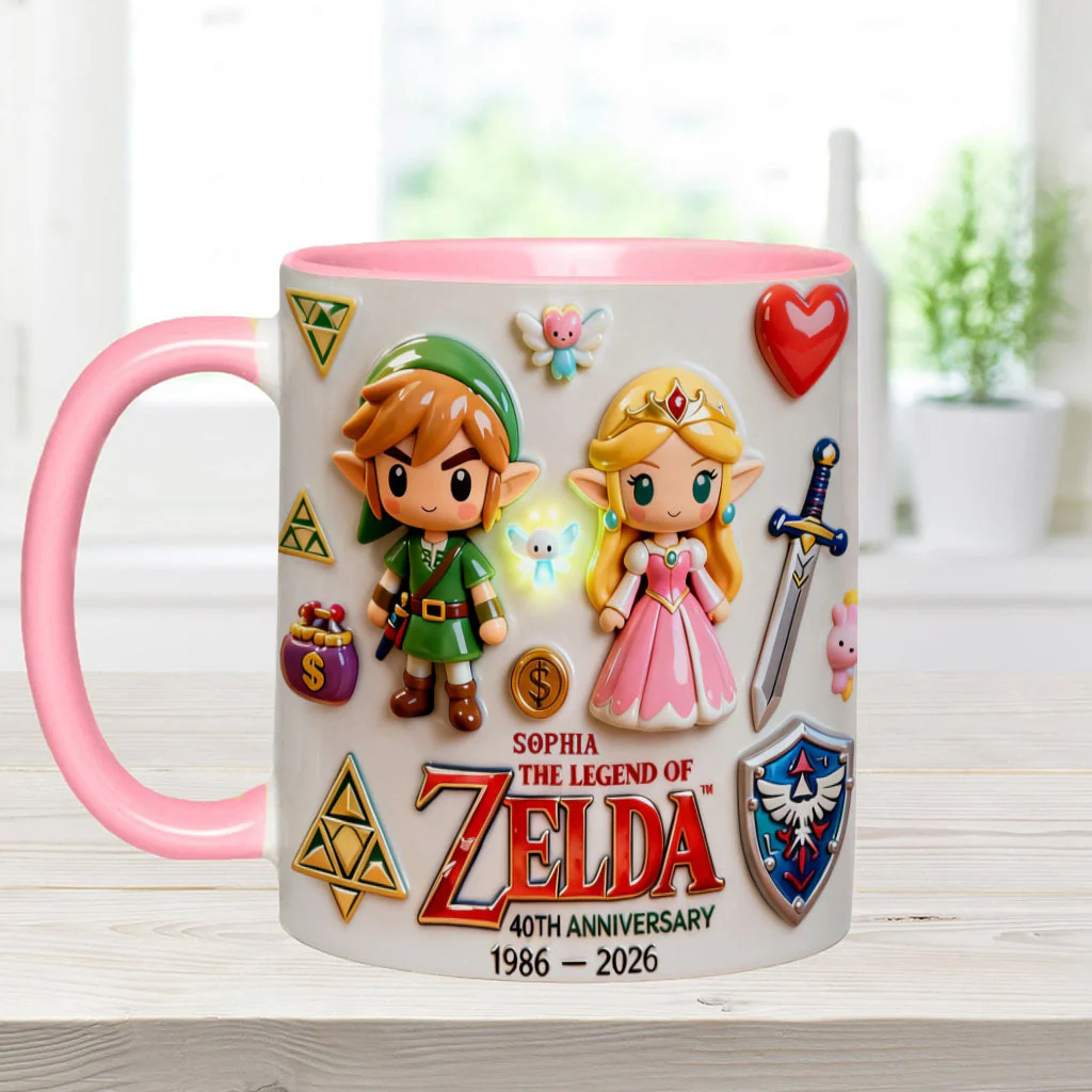 LoZd Celebrate 40th Anniversary - Personalized Accent Mug - Gift For Movie Fans NL122 - Image 10