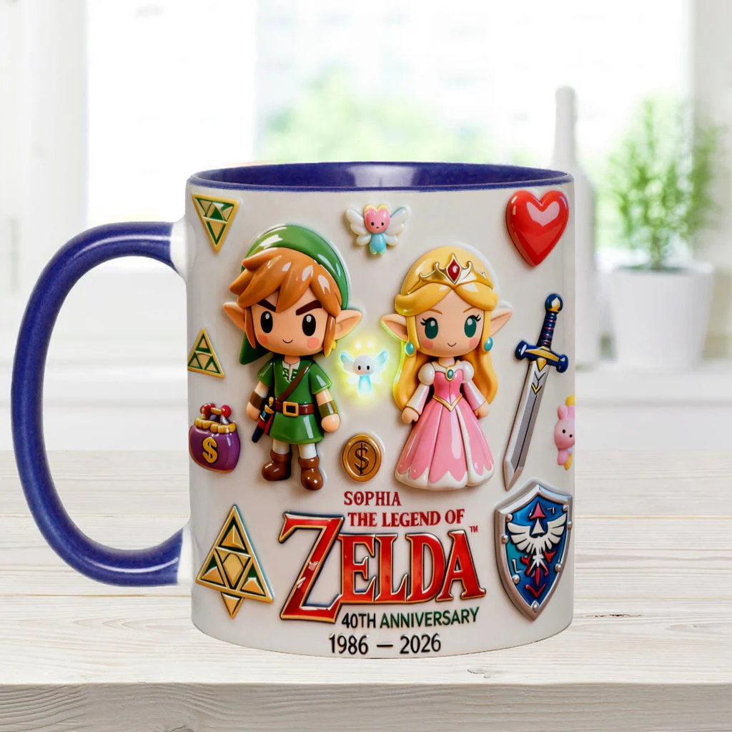 LoZd Celebrate 40th Anniversary - Personalized Accent Mug - Gift For Movie Fans NL122 - Image 11