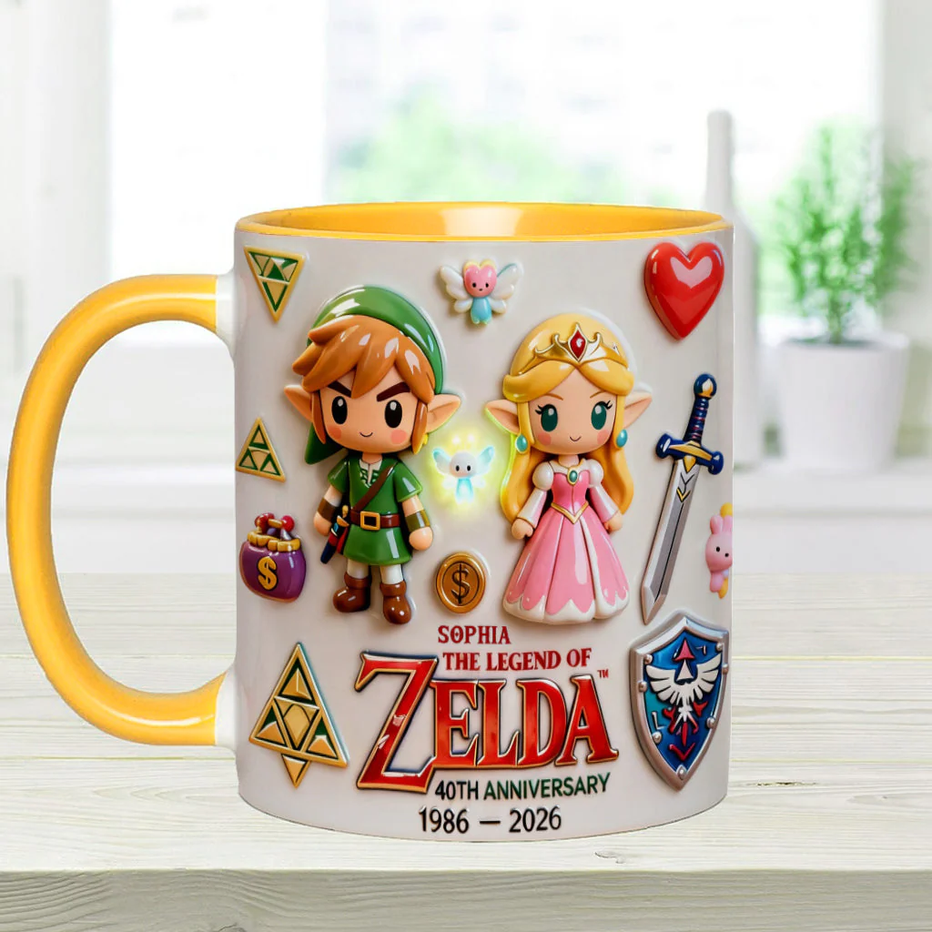 LoZd Celebrate 40th Anniversary - Personalized Accent Mug - Gift For Movie Fans NL122 - Image 12