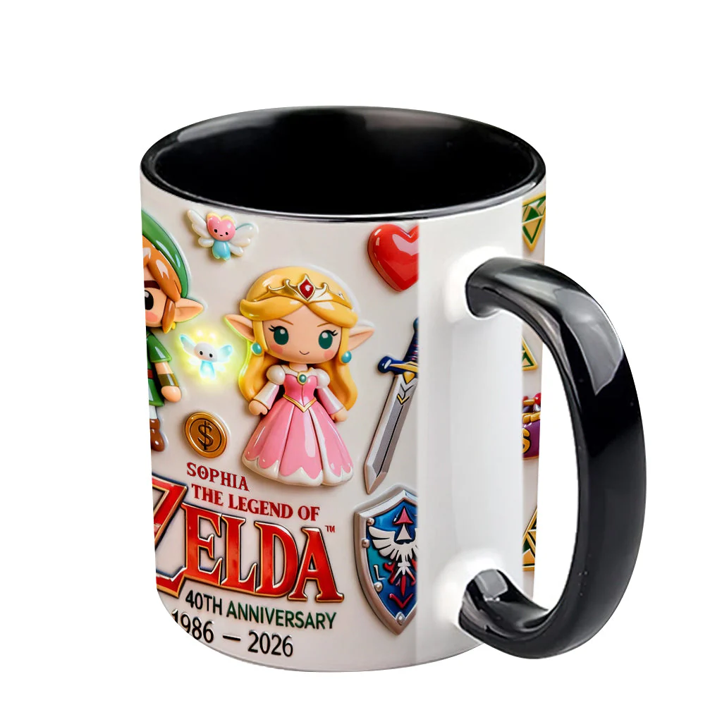 LoZd Celebrate 40th Anniversary - Personalized Accent Mug - Gift For Movie Fans NL122 - Image 5