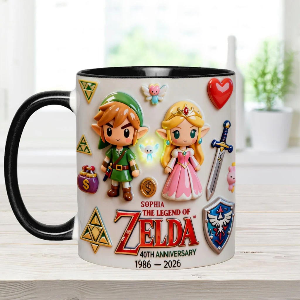 LoZd Celebrate 40th Anniversary - Personalized Accent Mug - Gift For Movie Fans NL122 - Image 6