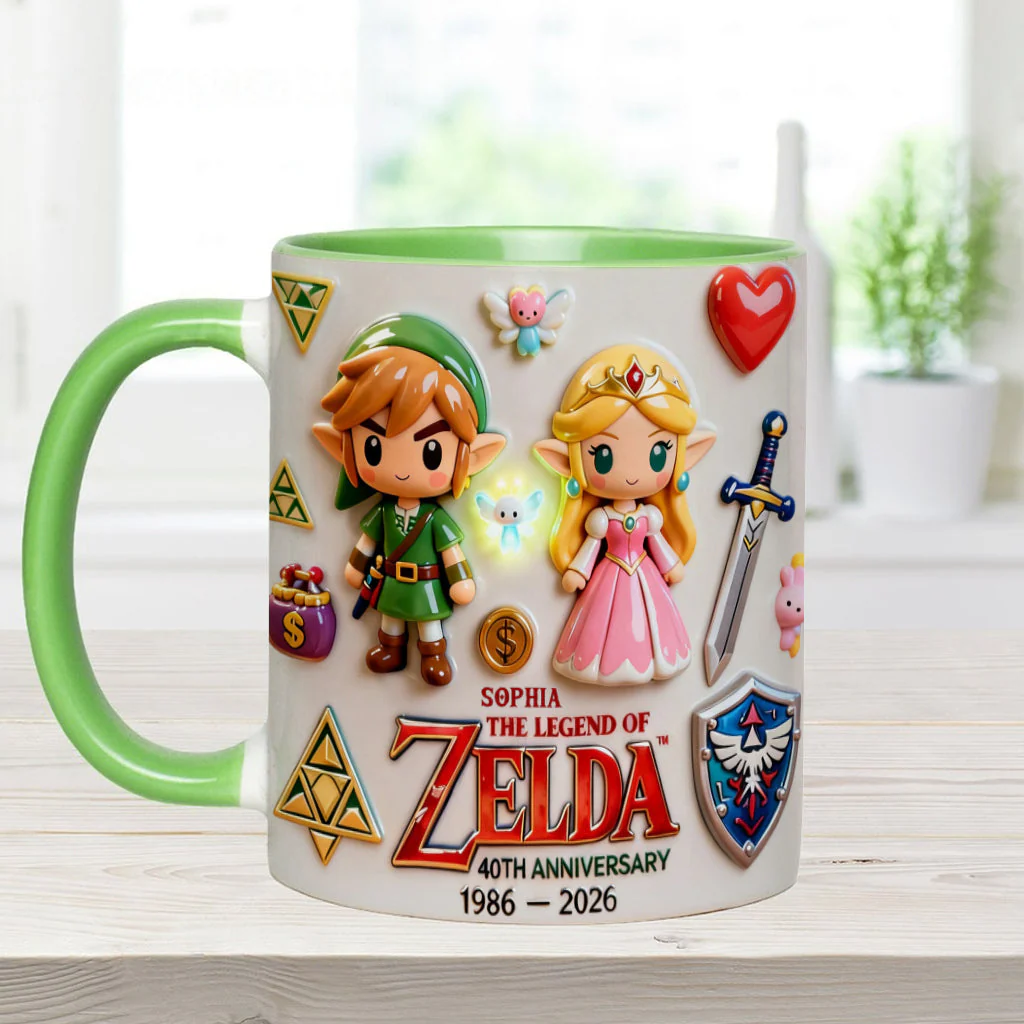 LoZd Celebrate 40th Anniversary - Personalized Accent Mug - Gift For Movie Fans NL122 - Image 8