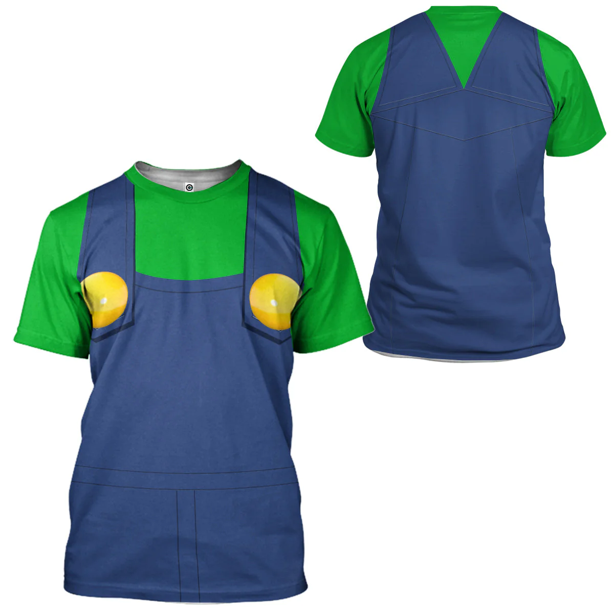 Luigi T-Shirt 3D For Men & Women - Image 2