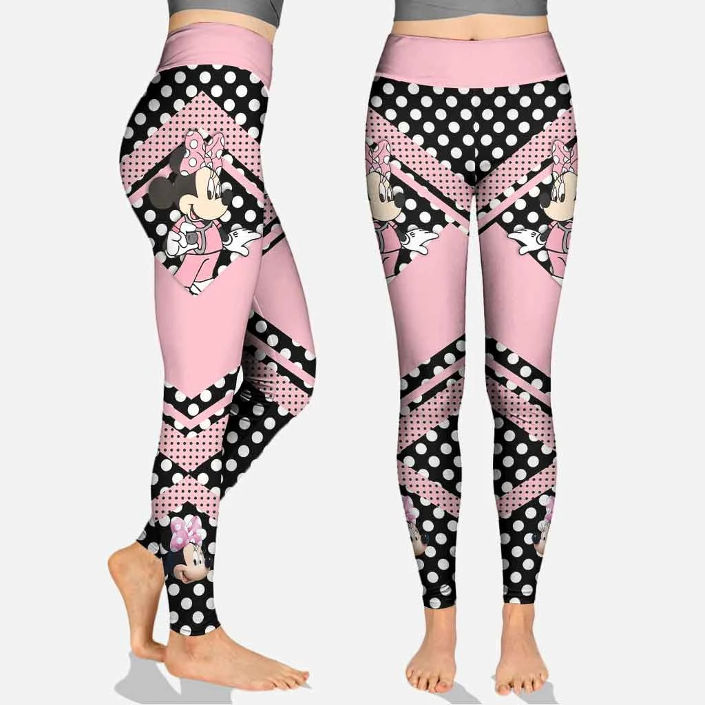 Magic Mouse Ears And Nurse - Personalized Hoodie And Leggings - Special Gifts For Her NL122 - Image 5