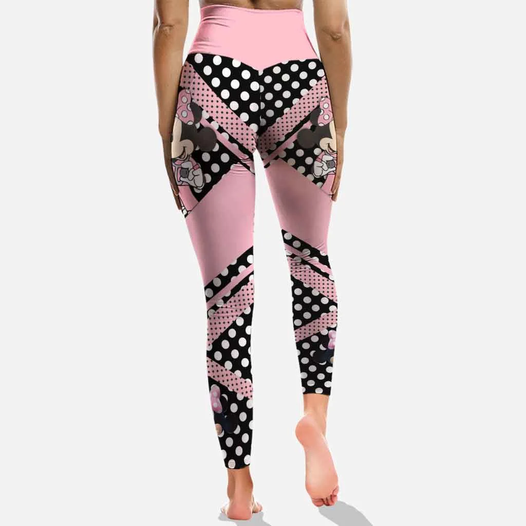 Magic Mouse Ears And Nurse - Personalized Hoodie And Leggings - Special Gifts For Her NL122 - Image 6