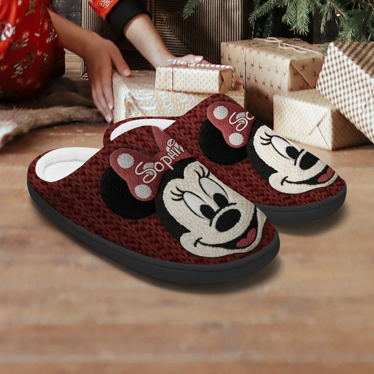 Magic Mouse (Ver 2) - Personalized Slippers - Christmas Gift For Fan HH01 - Image 4