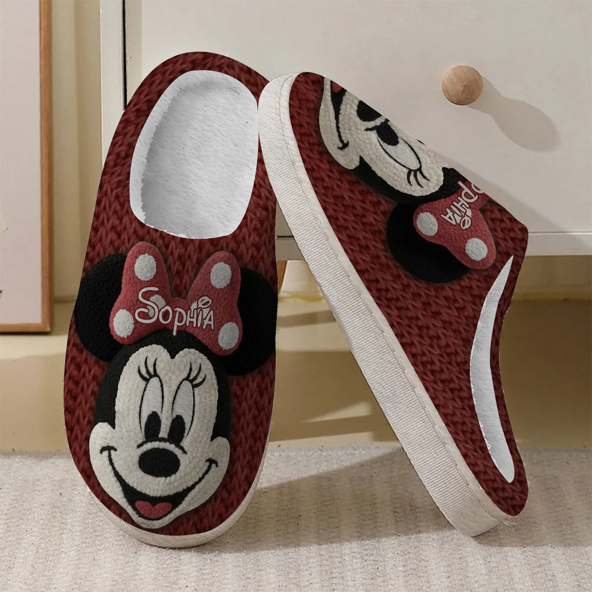 Magic Mouse (Ver 2) - Personalized Slippers - Christmas Gift For Fan HH01 - Image 5