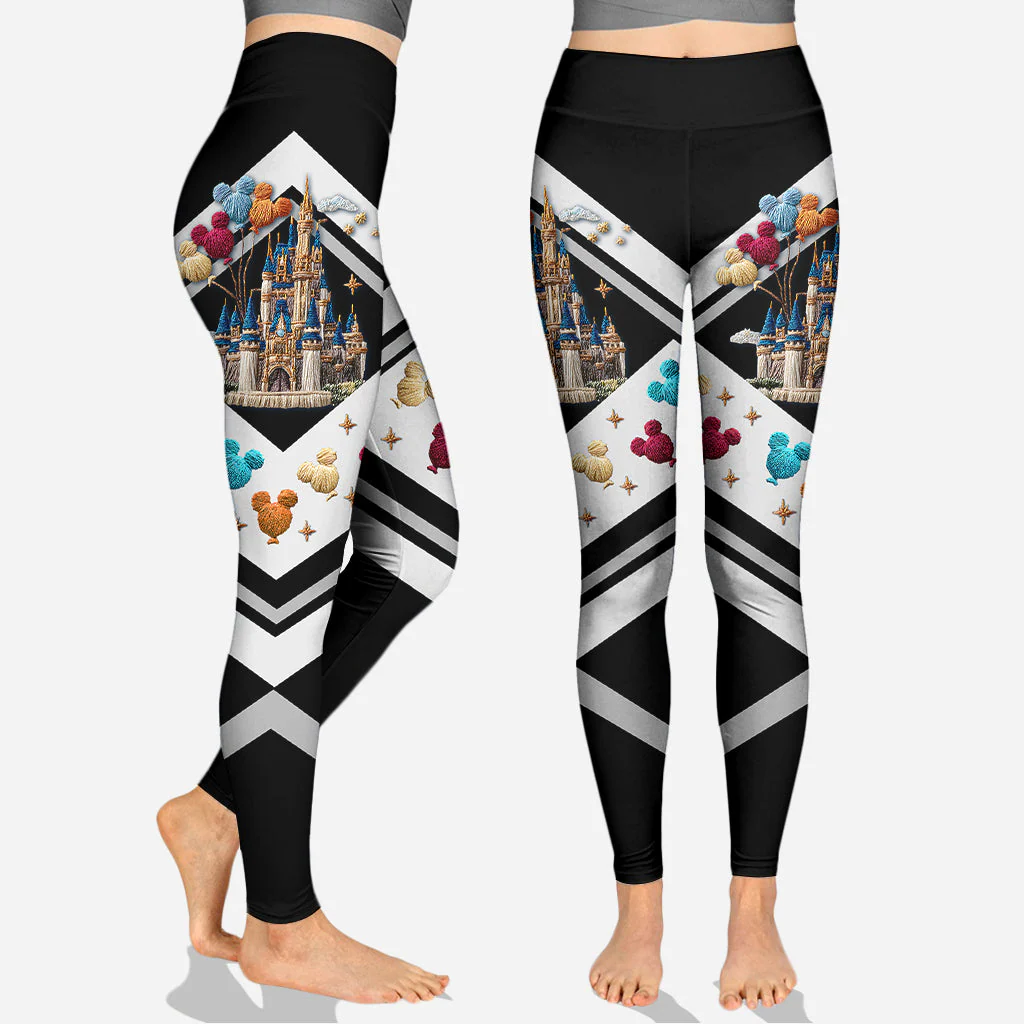 Magical Castle - Personalized Hoodie and Leggings NL122 - Image 3