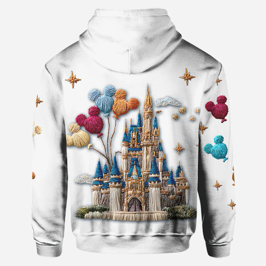Magical Castle - Personalized Hoodie and Leggings NL122 - Image 6