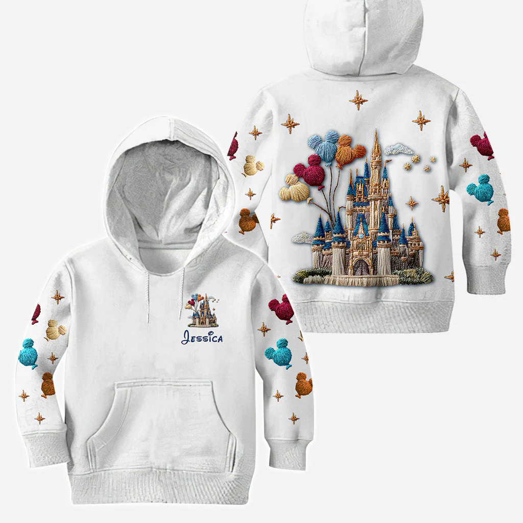 Magical Castle - Personalized Hoodie and Leggings NL122 - Image 7