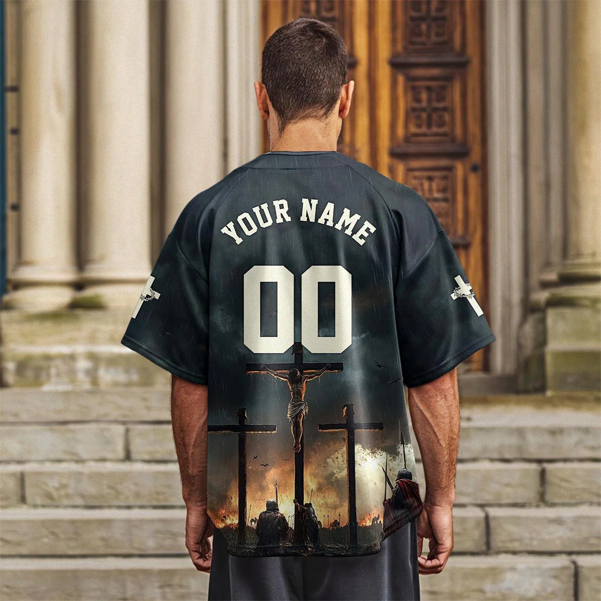 Man Of God Cross Baseball Jersey Bundle - Image 9