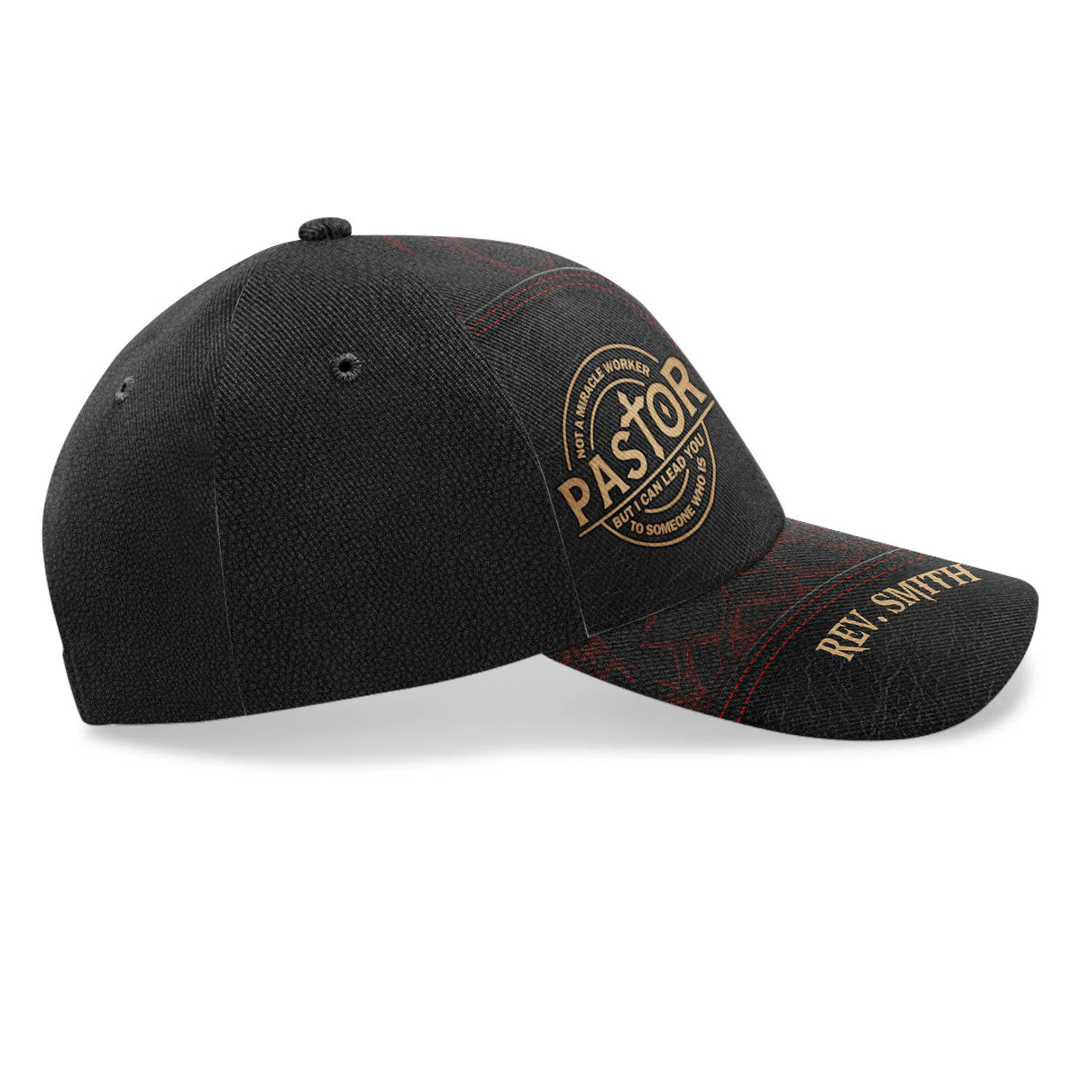 Man Of God Not A Miracle Worker - Personalized Classic Cap TD118 - Image 4