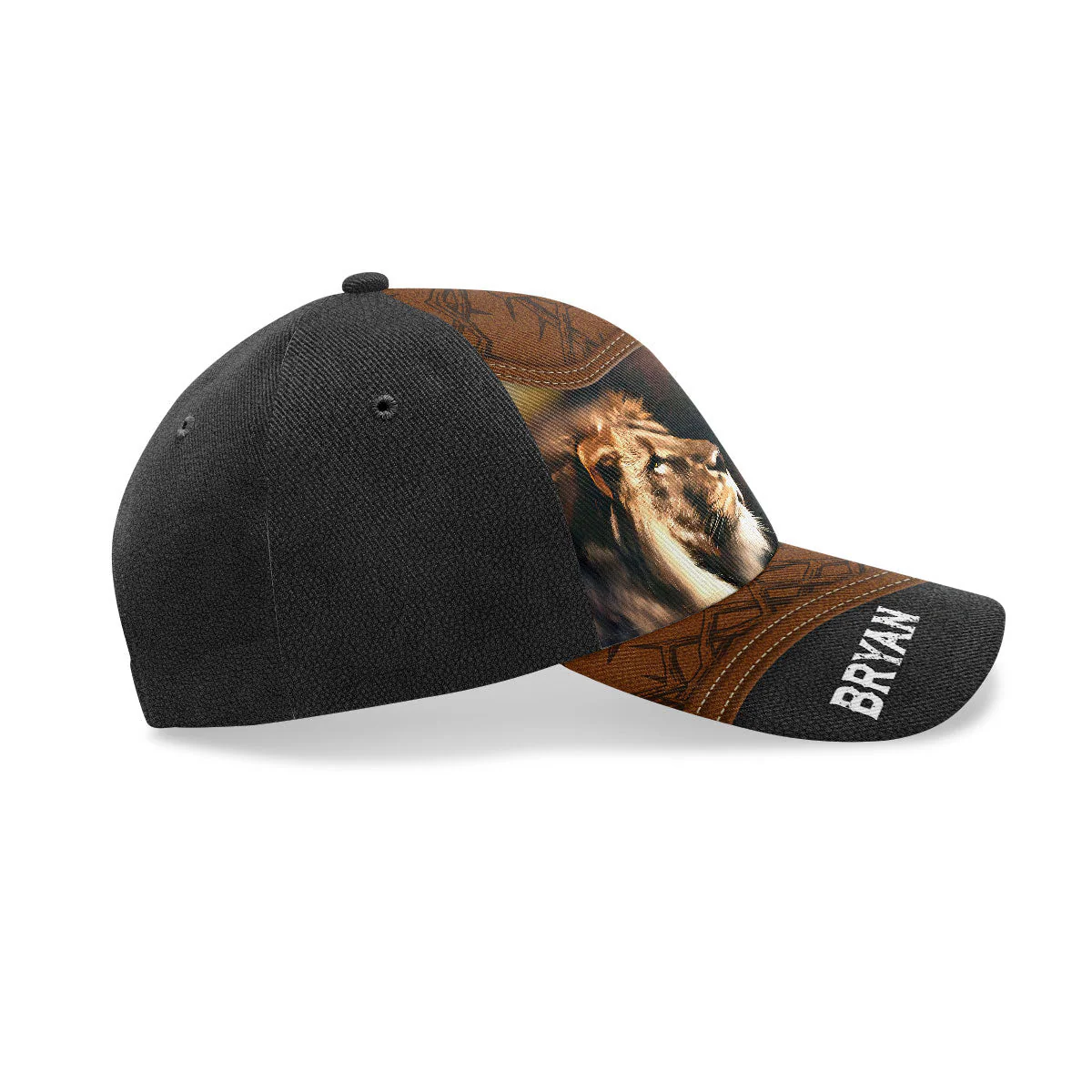 Man Of God - Personalized Classic Cap - Image 4