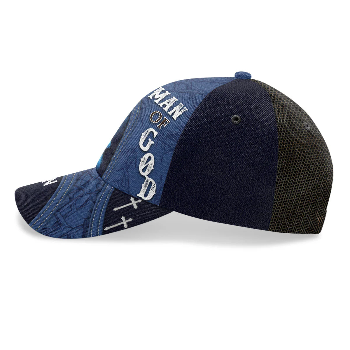 Man Of God - Personalized Classic Cap - Gift For Him HL128 - Image 3