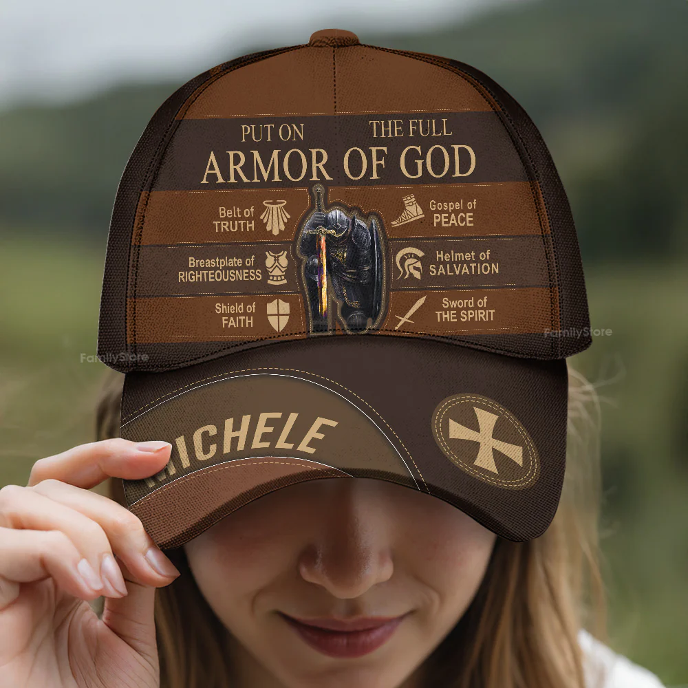 Man Of God - Personalized Classic Cap - Gift for Men, Dad, Grandpa, Husband - NH96 - Image 3