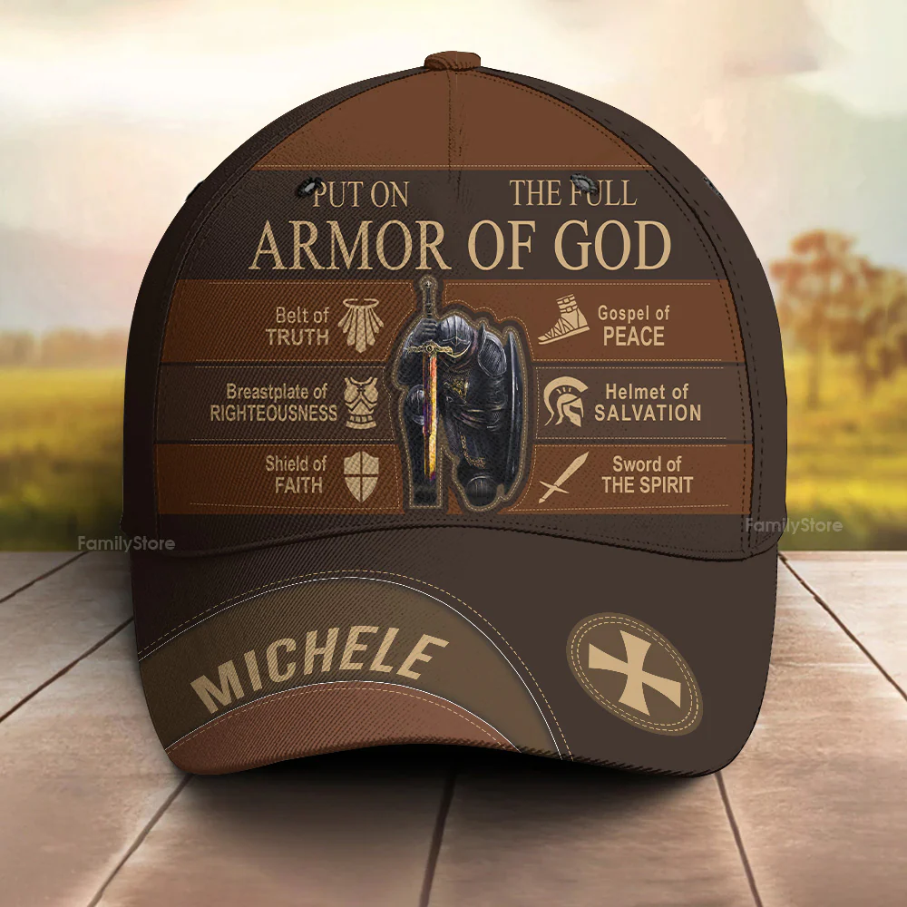 Man Of God - Personalized Classic Cap - Gift for Men, Dad, Grandpa, Husband - NH96 - Image 4