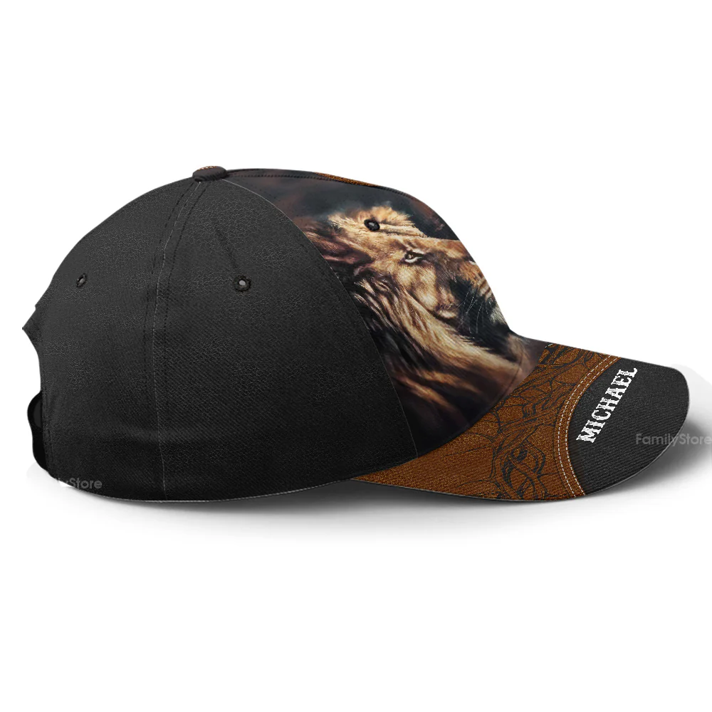 Man Of God - Personalized Classic Cap - Gift for Men, Dad, Grandpa, Husband - NH96 - Image 7