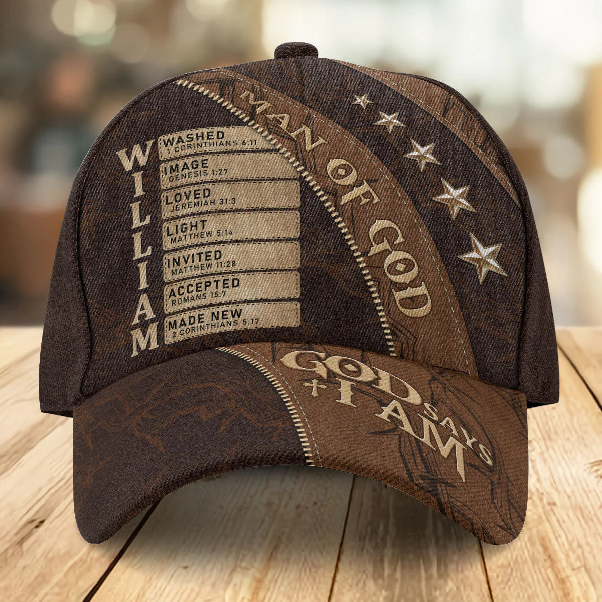 Man Of God - Personalized Classic Cap TD118