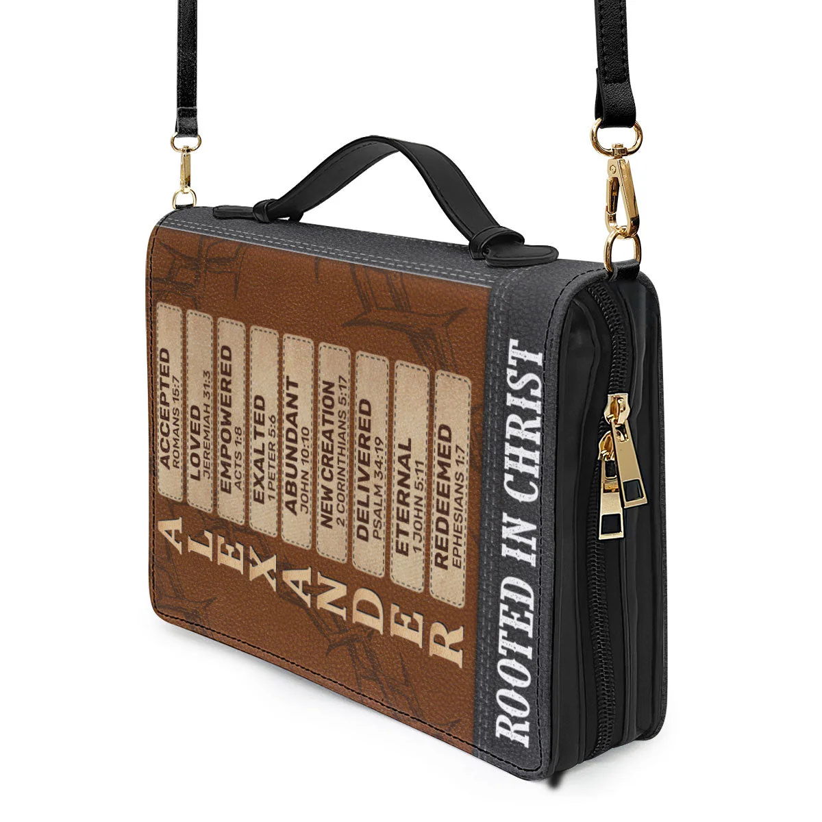 Man Of God Rooted In Christ - Personalized Bible Cover TD118 - Image 4