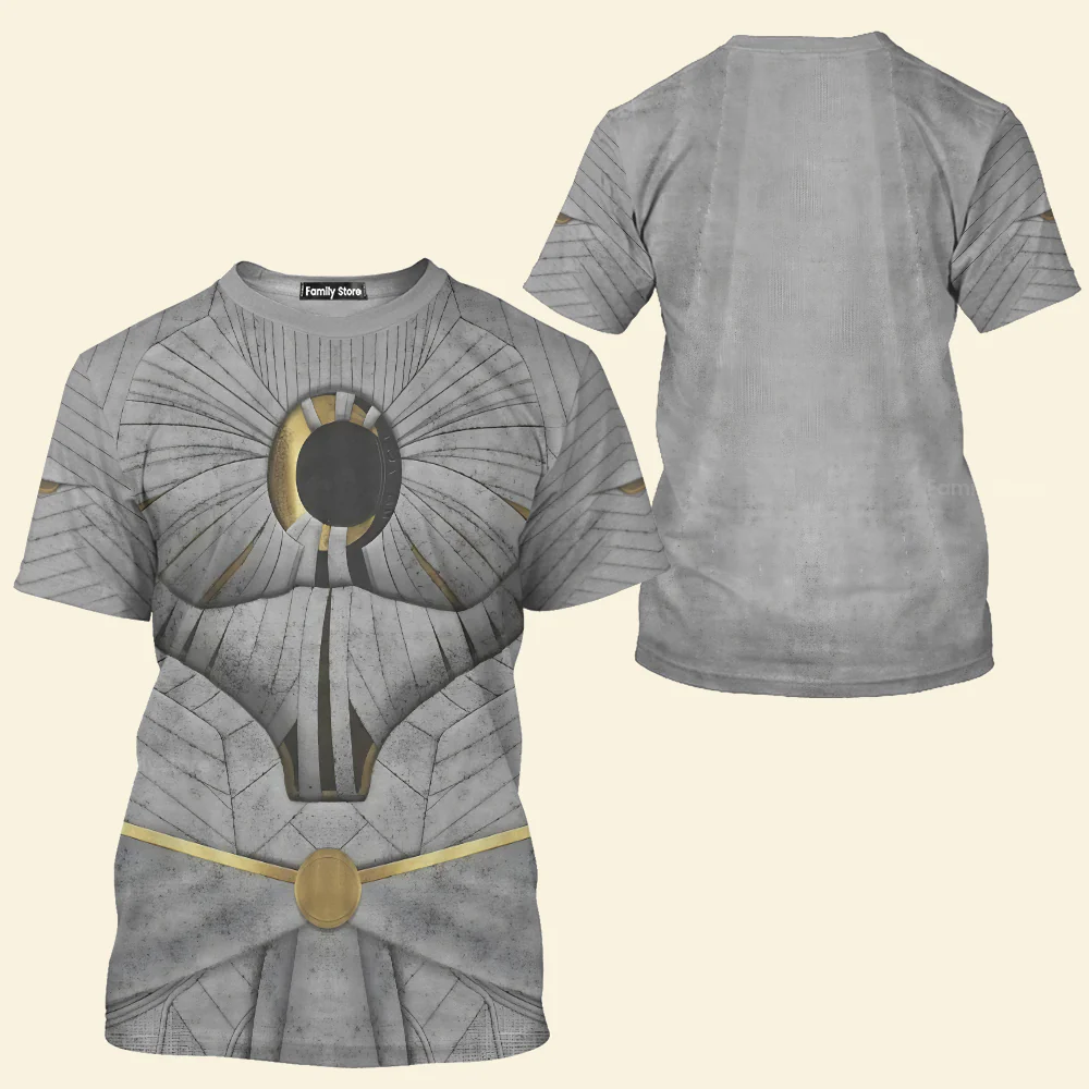 Marc Spector Moon Knight Costume T-Shirt For Men - Image 3