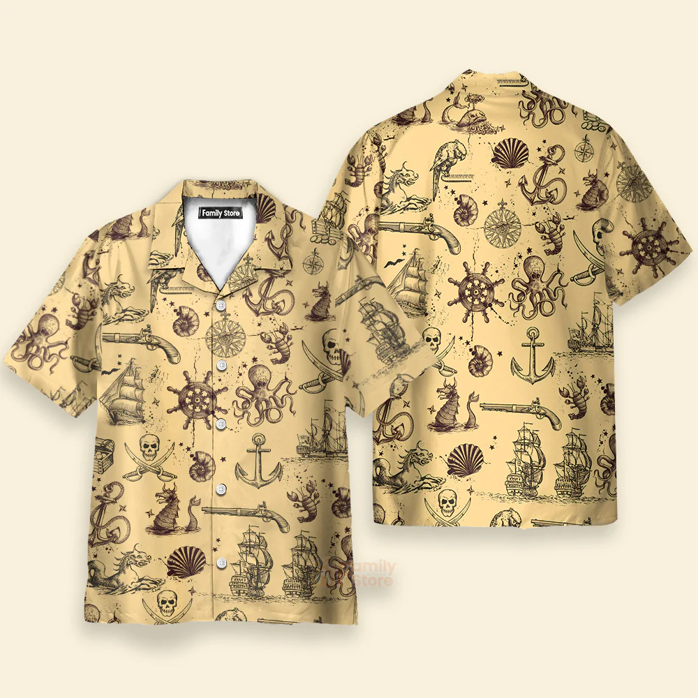 Margarita Cocktail Pattern Hawaiian Shirt - Image 2