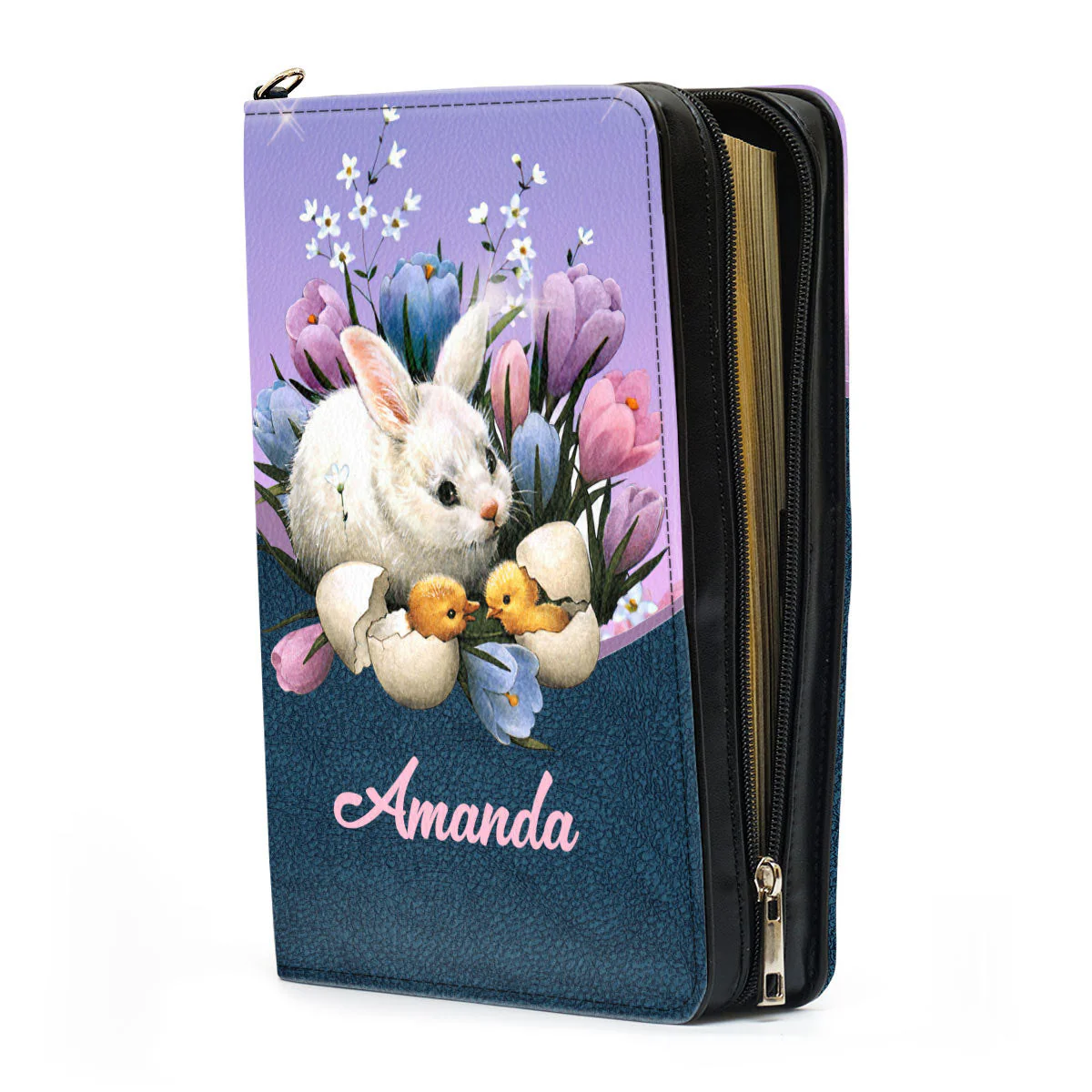 May The Lord Make His Face Shine On You And Be Gracious To You - Personalized Bible Covers - AT4080722 - Image 4