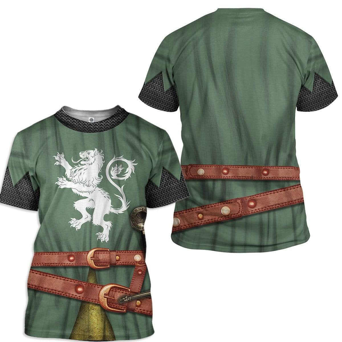 Medieval Knight T-Shirts For Men - Image 2